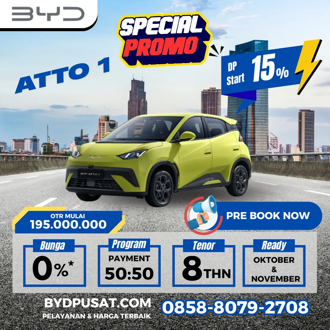 Promo BYD Atto 1 Ready