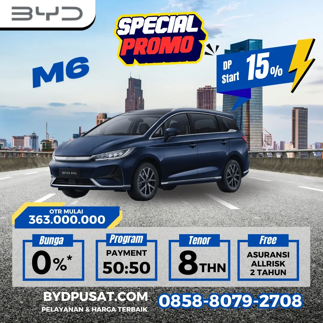 Promo BYD M6